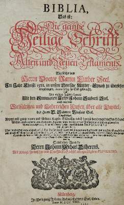 Bild Nr.1: 133-18 Biblia.: (Bibeln)