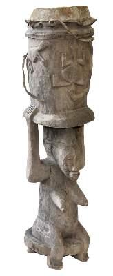 Bild Nr.1: 133-1800 Trommel der Dogon: (Afrika)