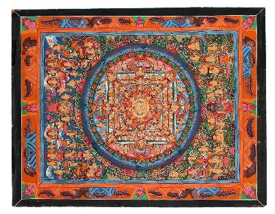 Bild Nr.1: 133-1812 Thangka.: (Asiatika)