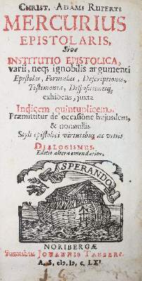 Bild Nr.1: 133-184 Rupertus,C.A.: (Alte Drucke, Handschriften und Theologie)