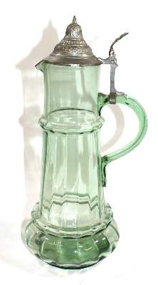 Bild Nr.1: 133-1842 Glaskrug: (Glas)