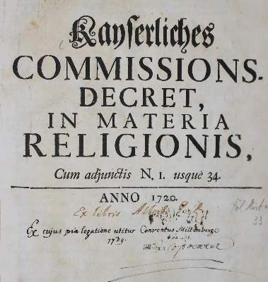 Bild Nr.2: 133-187 Sammelband: (Alte Drucke, Handschriften und Theologie)