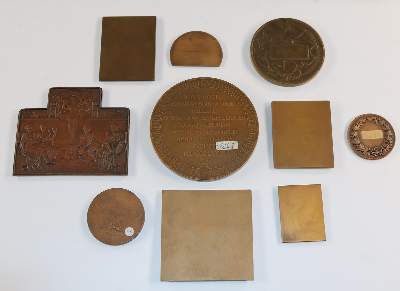 Bild Nr.2: 133-1872 Medaillen, Plaketten.: (Münzen und Medaillen)