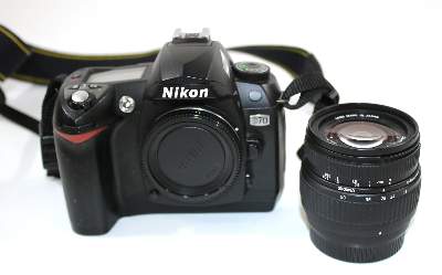 Bild Nr.2: 133-1878 Nikon D 70: (Optik)