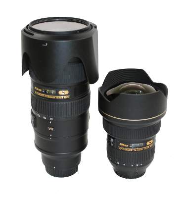 Bild Nr.1: 133-1881 Zwei Nikon Photoobjektive.: (Optik)