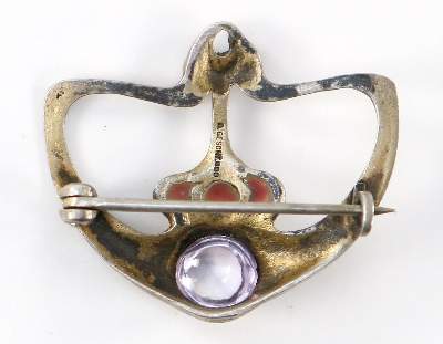 Bild Nr.2: 133-1939 Jugendstilbrosche: (Schmuck, Broschen)