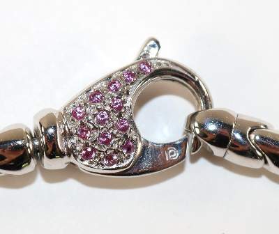 Bild Nr.3: 133-1950 Hochwertiges Set 585 WG: (Schmuck, DRC Pforzheim)