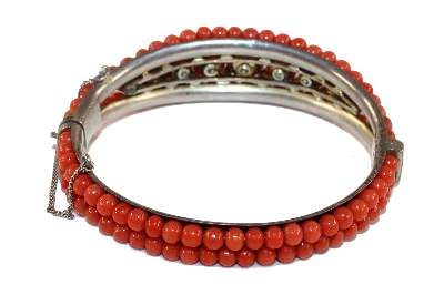 Bild Nr.2: 133-1957 Korallenarmreif: (Schmuck)