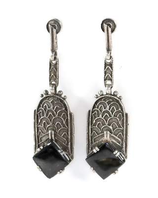 Bild Nr.1: 133-1958 Paar Ohrstecker: (Schmuck, Ohrringe)