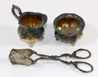 Bild Nr.1: 133-1974 Gebäckzange: (Silber)