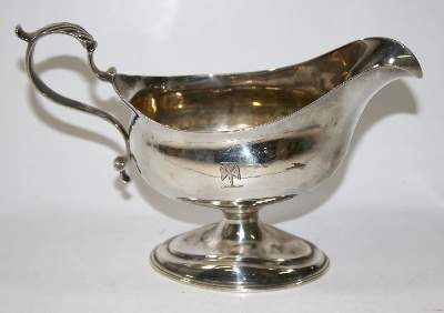 Bild Nr.1: 133-1980 London 1791 Sauciere.: (Silber)