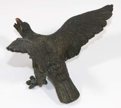 Bild Nr.2: 133-1989 Bronzeadler: (Skulpturen - Plastiken)