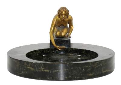 Bild Nr.1: 133-1993 Marmorschale: (Skulpturen - Plastiken)