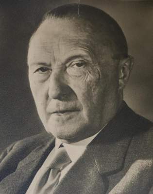Bild Nr.1: 133-2023 Adenauer, Konrad,: (Photographie)