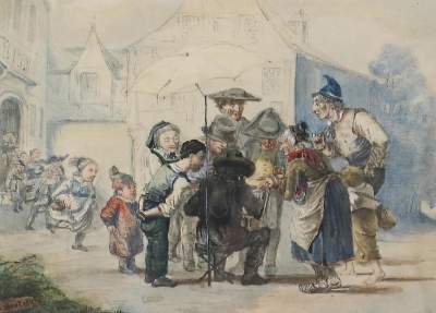 Bild Nr.1: 133-2070 Hertel, Albert: (Varia, Berufe, Maler)