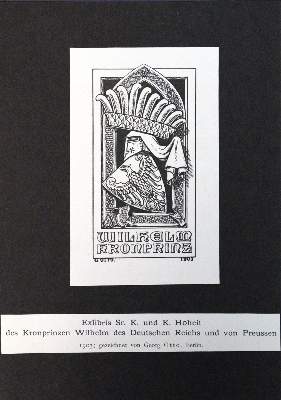 Bild Nr.4: 133-2096 Exlibris.: (Varia, Exlibris)