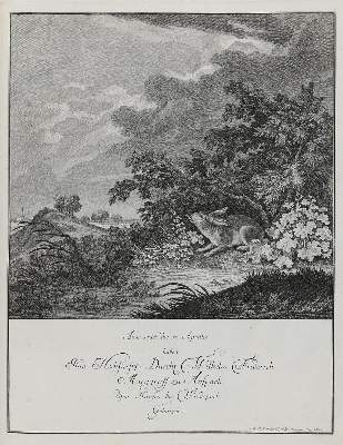 Bild Nr.1: 133-2109 Ridinger,E.J.: (Varia, Jagd, Hasen)
