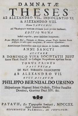 Bild Nr.1: 133-215 Viva,D.: (Alte Drucke, Handschriften und Theologie)