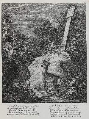Bild Nr.1: 133-2150 Ridinger,E.J.: (Varia, Jagd, Hirsche)