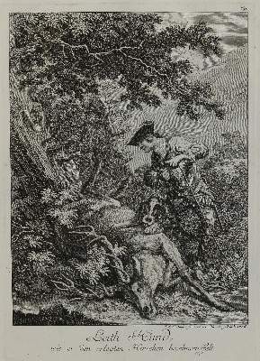 Bild Nr.1: 133-2159 Ridinger,E.J.: (Varia, Jagd, Hunde)