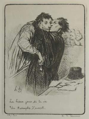 Bild Nr.4: 133-2176 Daumier.: (Varia, Karikatur)