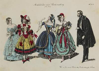 Bild Nr.3: 133-2212 Wiener Theaterzeitung.: (Varia, Mode und Trachten)