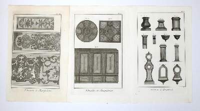 Bild Nr.3: 133-2213 Diderot & d'Alembert.: (Varia, Möbel)