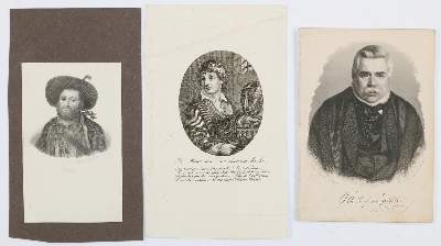 Bild Nr.2: 133-2233 Konvolut: (Varia, Portrait)