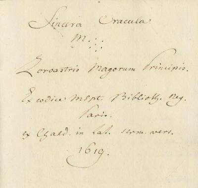 Bild Nr.2: 133-248 Vade mecum: (Grenzwissenschaften und Okkultismus, Handschriften)