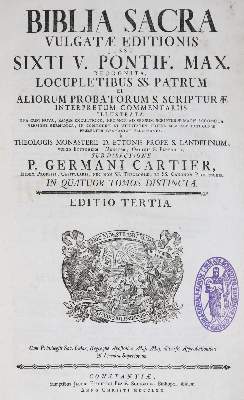 Bild Nr.3: 133-25 Biblia latino-germanica.: (Bibeln)