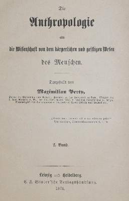 Bild Nr.2: 133-254 Perty,M.: (Grenzwissenschaften und Okkultismus)