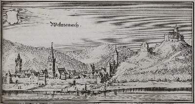 Bild Nr.1: 133-2594 Bernkastel mit Burg Landshut.: (Deutschland)