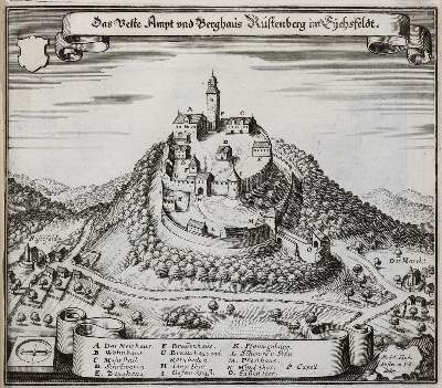 Bild Nr.1: 133-2613 Burg Rusteberg im Eichsfeld.: (Deutschland)