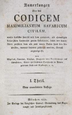 Bild Nr.1: 133-270 Kreittmayr,W.X.A.v.: (Juridica und Kriminologie, Bayern)