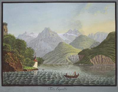 Bild Nr.1: 133-3150 Tellskapelle.: (Ausland, Schweiz, Vierwaldstättersee)