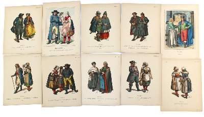 Bild Nr.2: 133-3176 Böhmen.: (Ausland, Tschechien, Mode und Trachten)