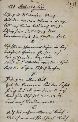 Bild Nr.1: 133-318 Liederbuch: (Musik, Handschriften)