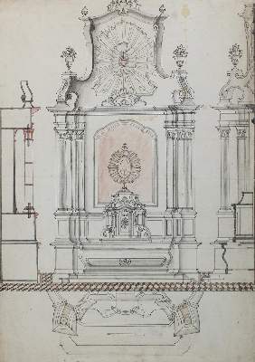 Bild Nr.1: 133-3207 Altar.: (Künstlergraphik)
