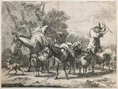Bild Nr.1: 133-3275 Berghem, Nicolaes: (Künstlergraphik)