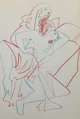 Bild Nr.3: 133-3366 Cocteau, Jean: (Künstlergraphik)