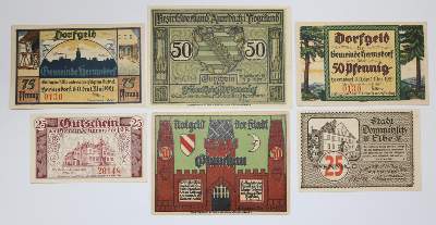 Bild Nr.4: 133-337 Notgeld-Sammlung.: (Numismatik u. Siegelkunde, Medaillen, Ostdeutschland)