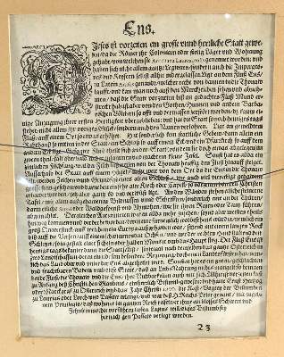 Bild Nr.2: 133-3457 Ens Austriae Civitas.: (Künstlergraphik)