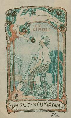 Bild Nr.2: 133-3465 Exlibris: (Künstlergraphik)