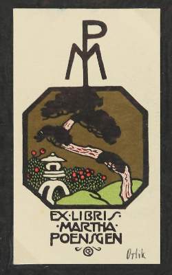 Bild Nr.4: 133-3465 Exlibris: (Künstlergraphik)