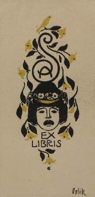 Bild Nr.8: 133-3465 Exlibris: (Künstlergraphik)
