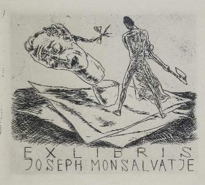 Bild Nr.1: 133-3496 Geiger, Willi: (Künstlergraphik, Geiger, Exlibris)