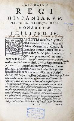 Bild Nr.1: 133-35 (Biverus, Petrus (d.i. Pedro de Bivero).: (Alte Drucke, Handschriften und Theologie)