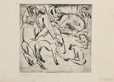 Bild Nr.1: 133-3534 Großmann, Rudolf: (Künstlergraphik)
