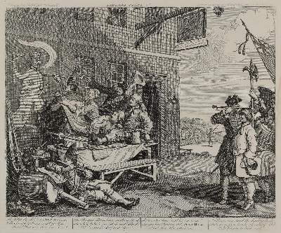 Bild Nr.10: 133-3572 Hogarth, William: (Künstlergraphik)