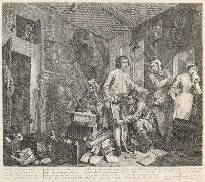 Bild Nr.2: 133-3572 Hogarth, William: (Künstlergraphik)